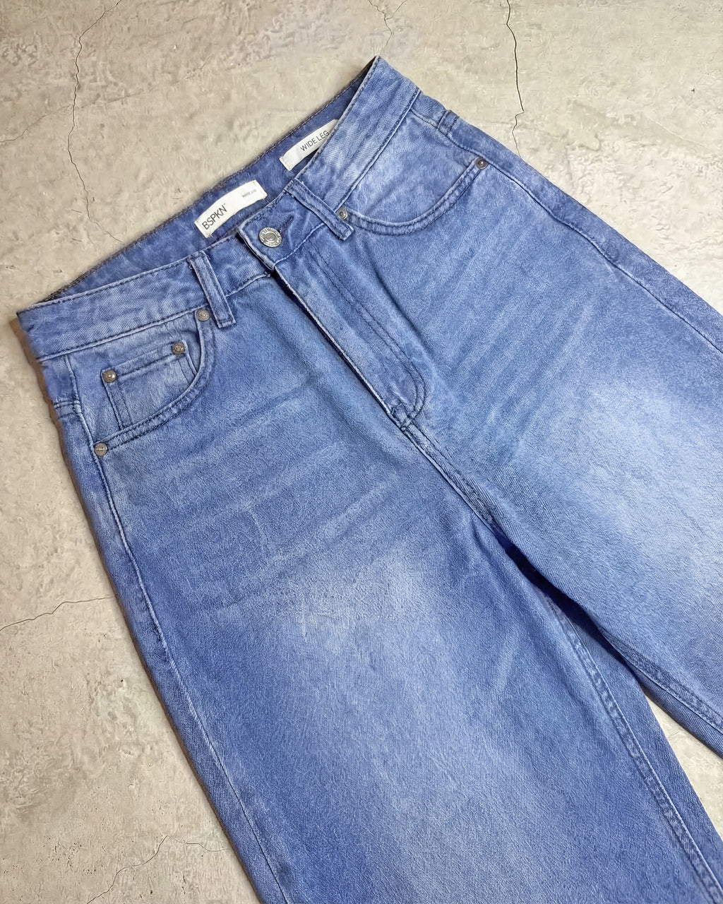 Ice-Blue Baggy Denim - Loose Fit - UNISEX