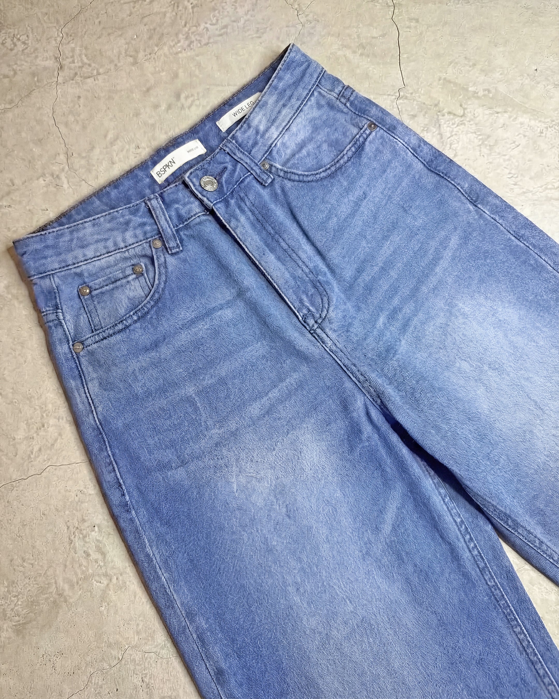 Ice-Blue Baggy Denim - Loose Fit - UNISEX