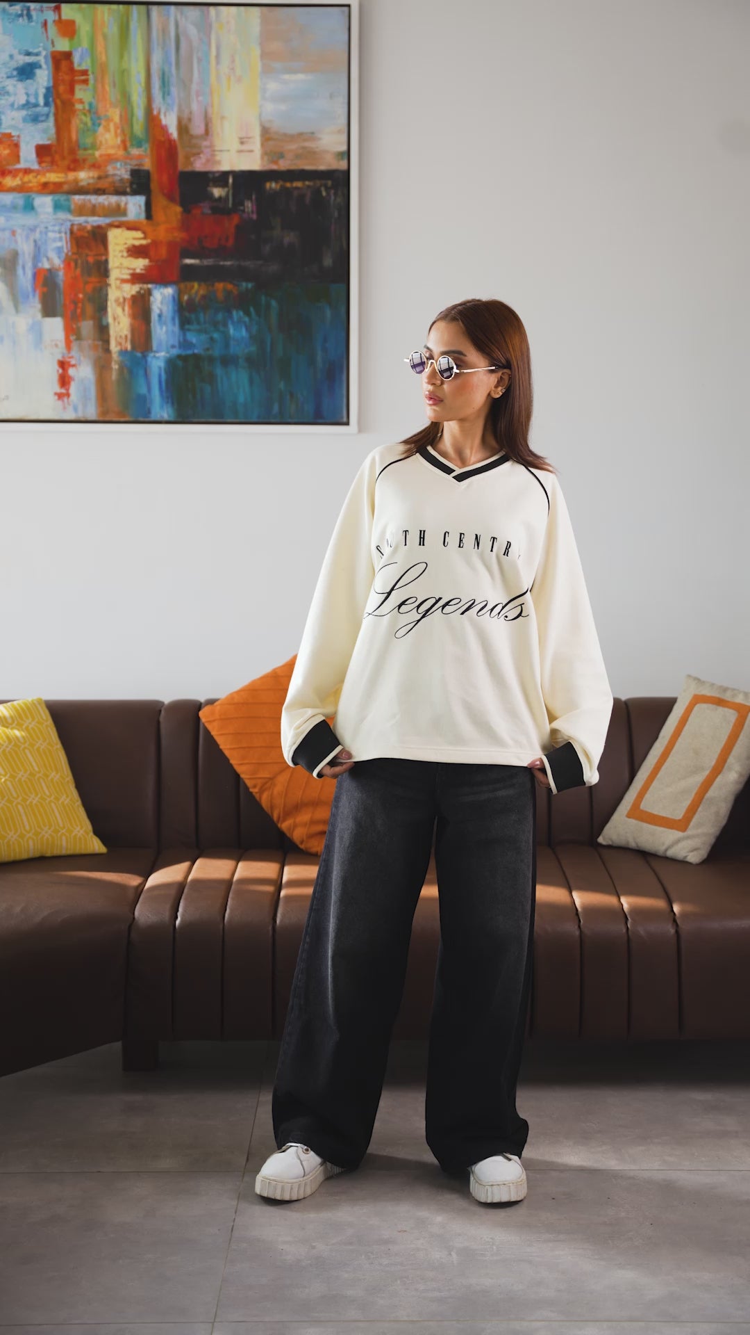 CONTOUR SWEATSHIRT – OVERSIZE