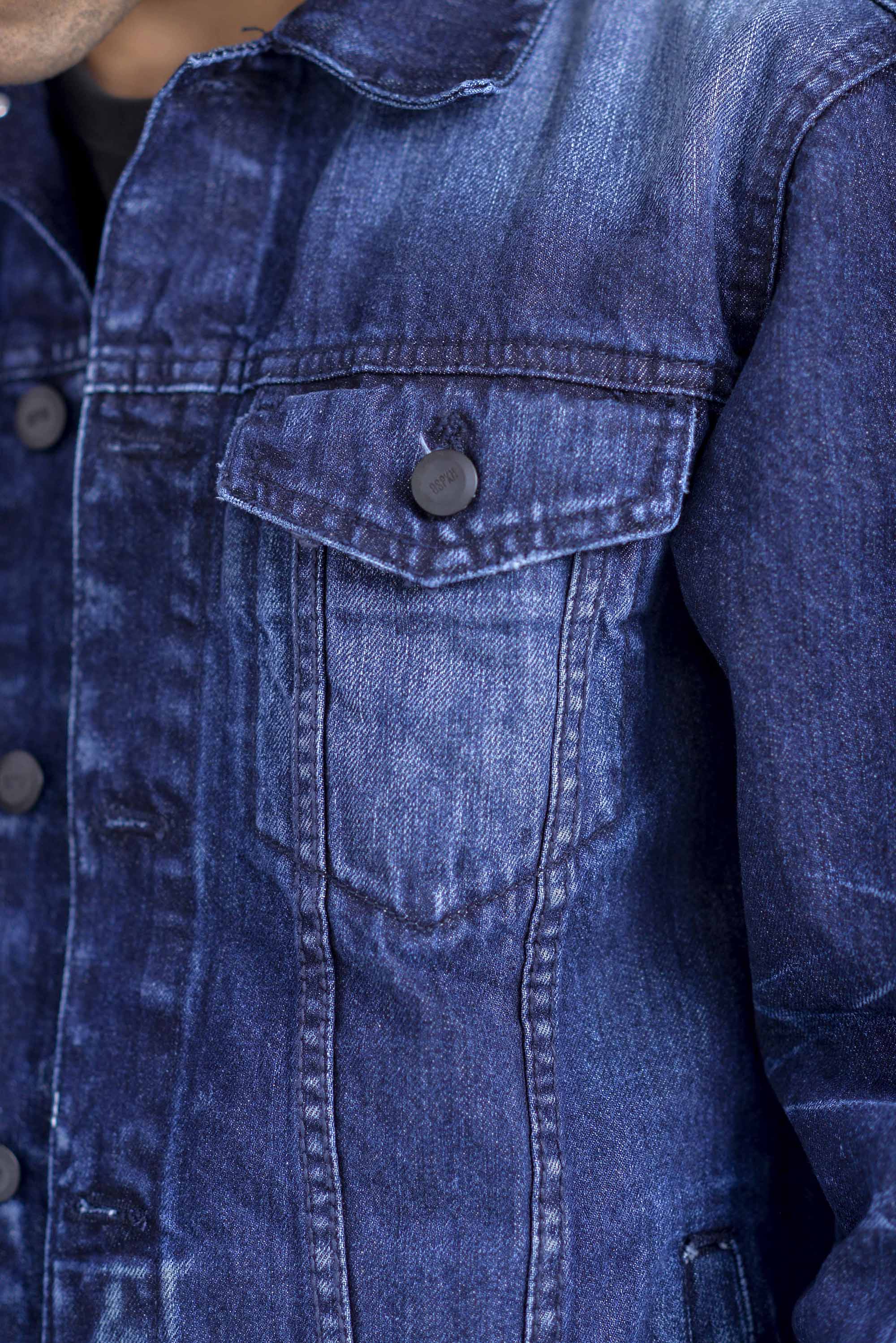 MEDIUM INDIGO DENIM JACKET - UNISEX