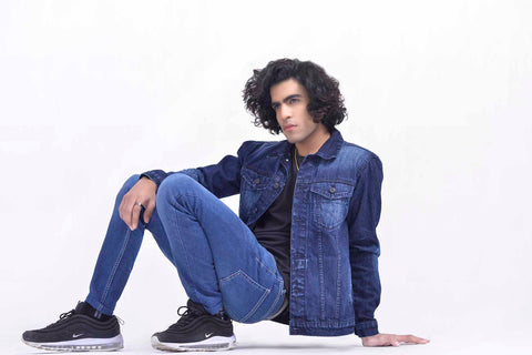 MEDIUM INDIGO DENIM JACKET - UNISEX