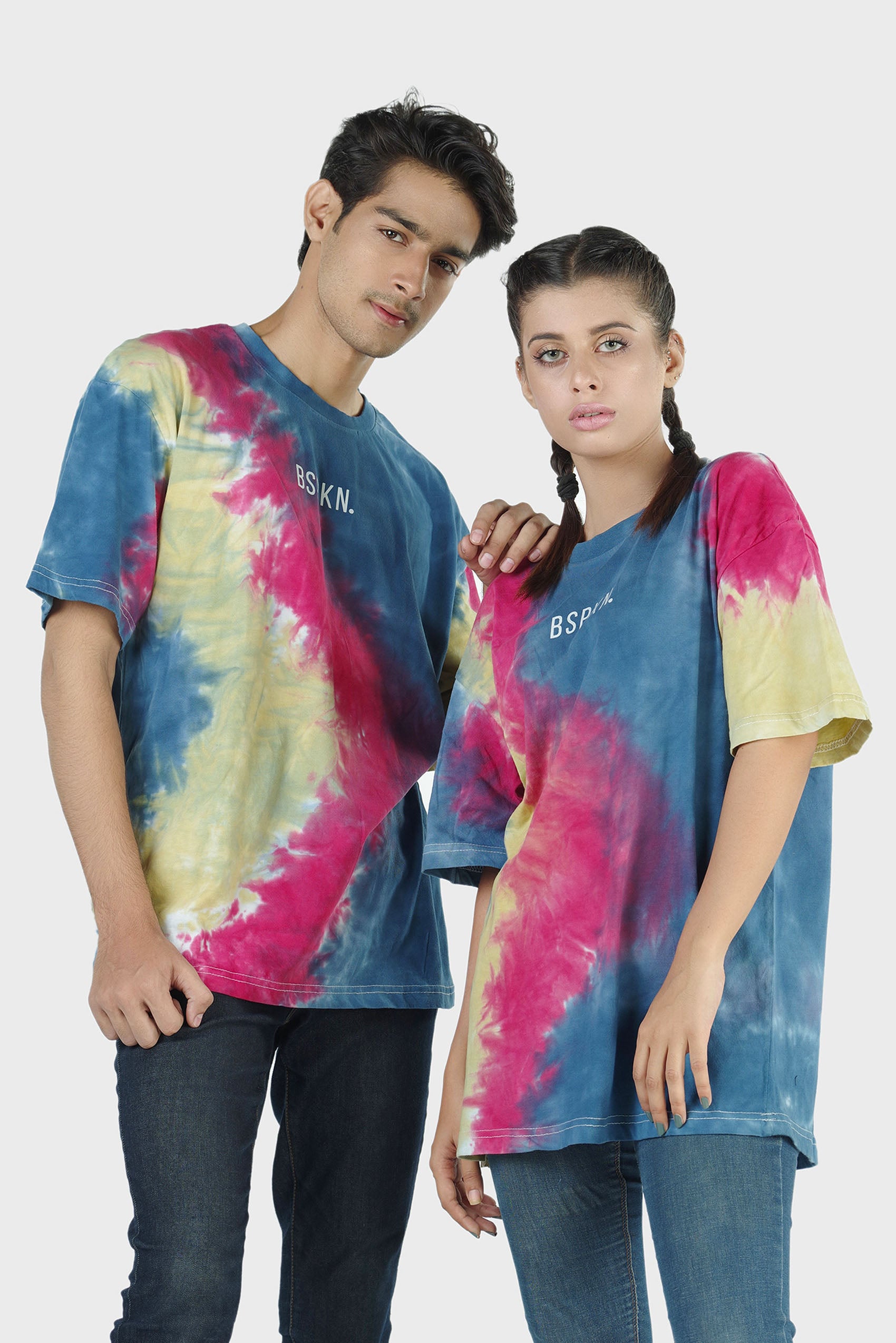 MULTIHUED BSPKN TEE - RELAXED FIT- UNISEX Secondary image