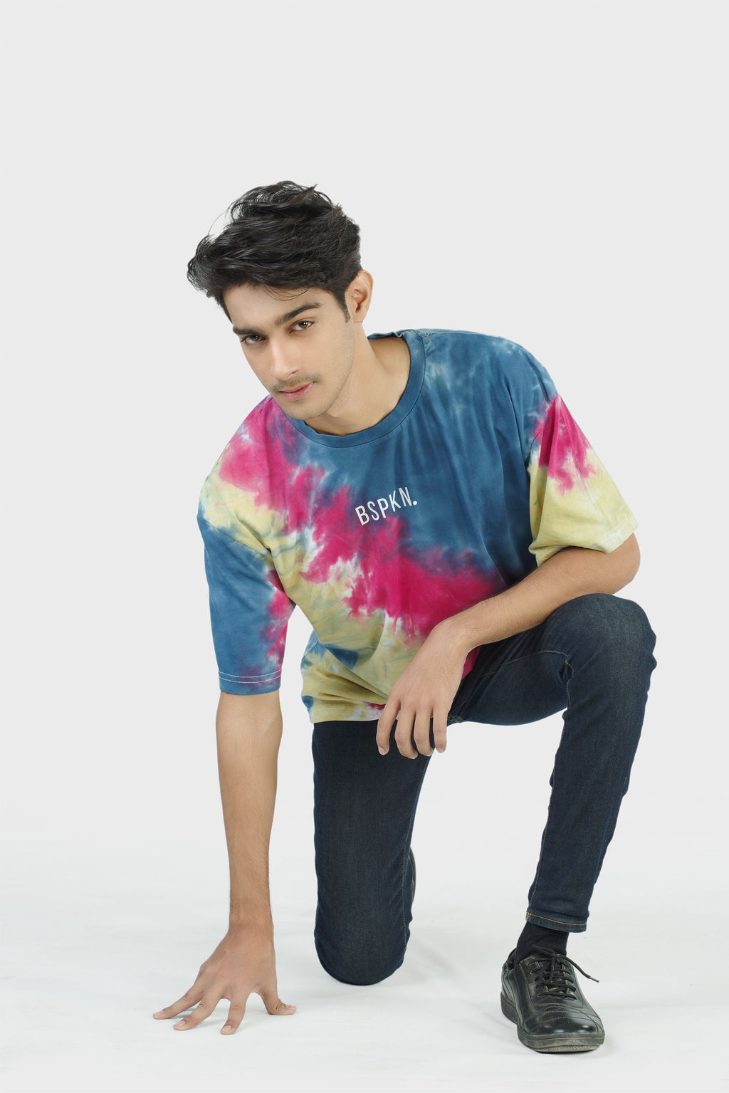 MULTIHUED BSPKN TEE - RELAXED FIT- UNISEX