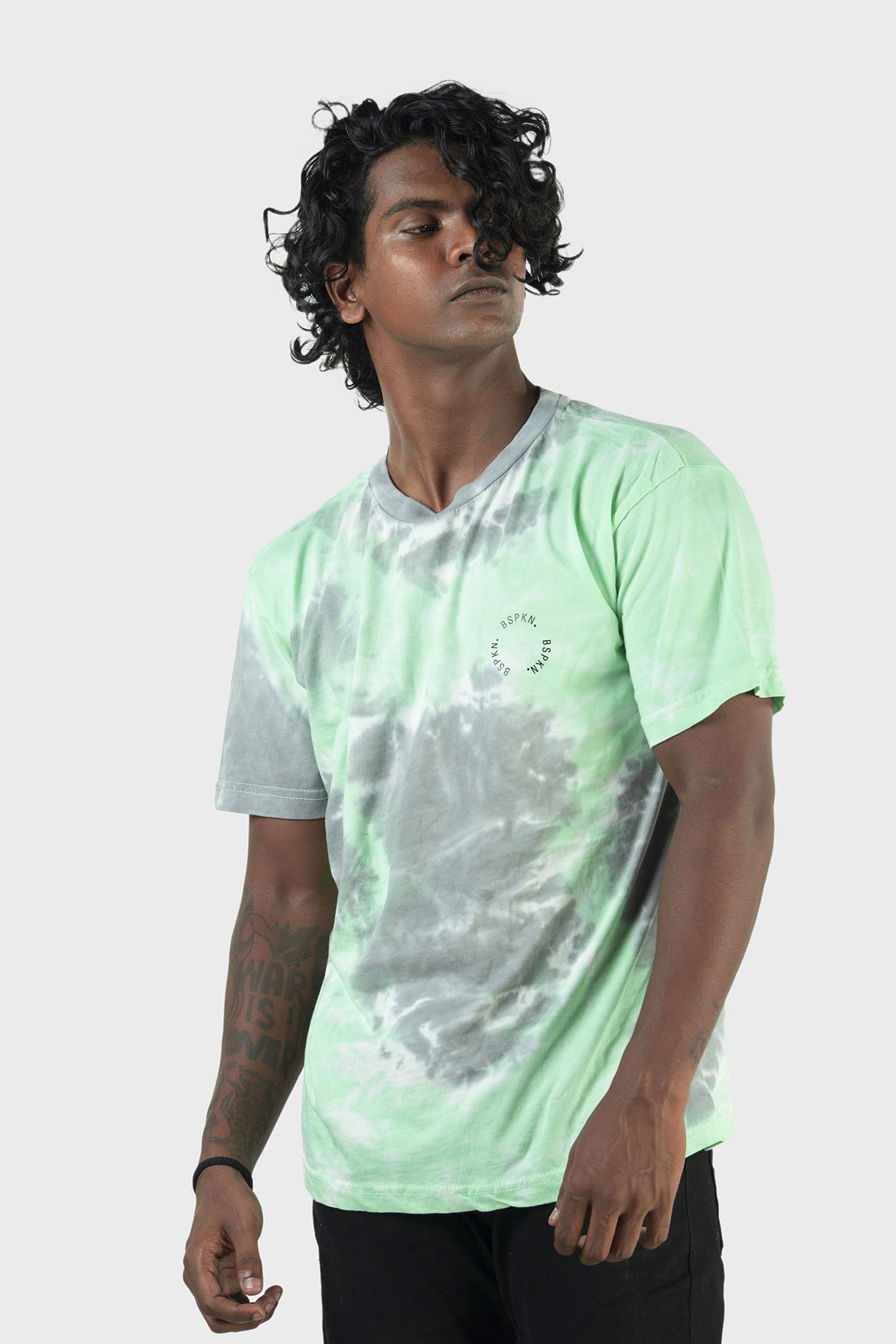 PEWTER BSPKN TEE - RELAXED FIT- UNISEX Main image